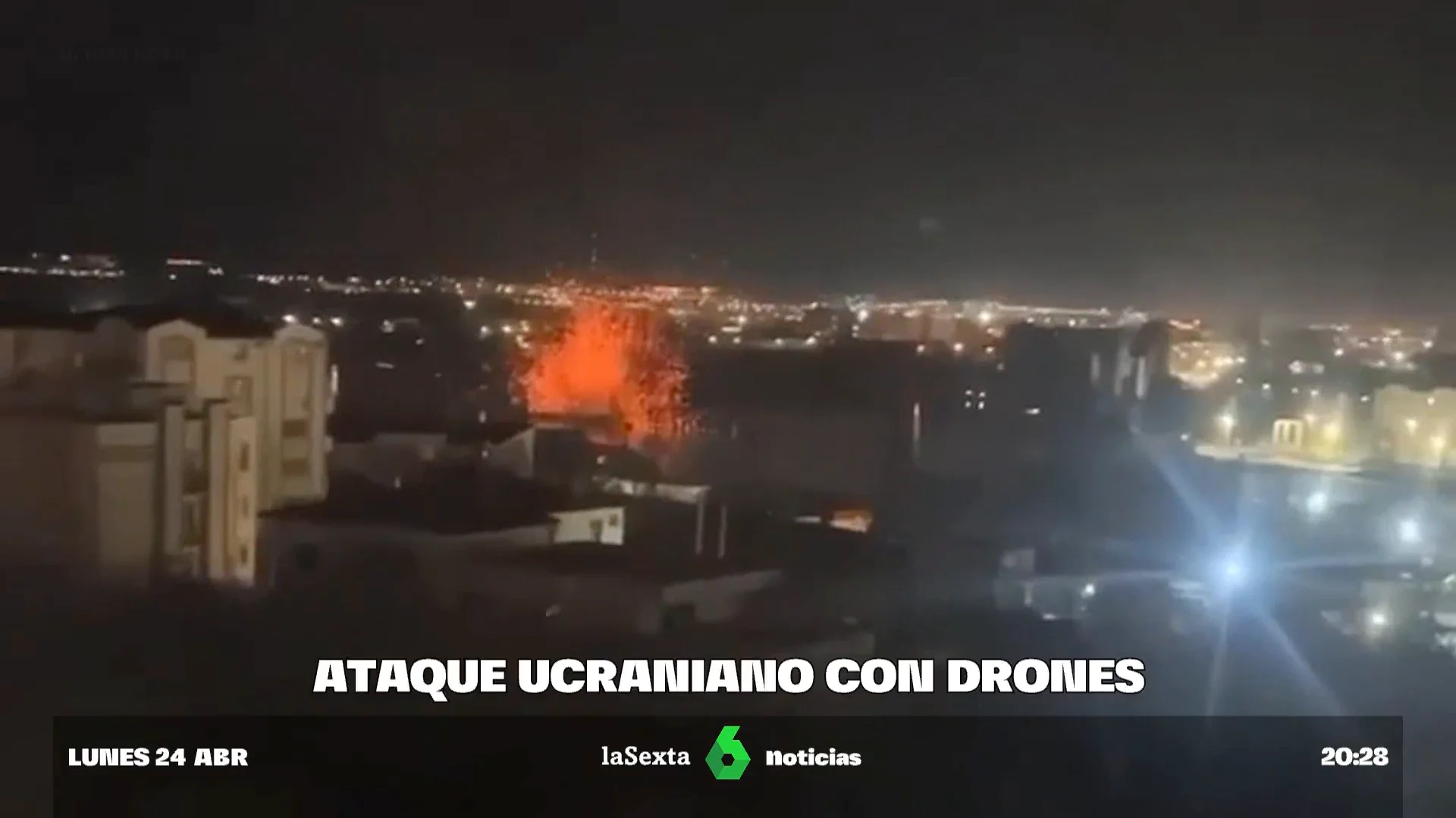 Rusia denuncia un ataque de Ucrania con drones en la ocupada Crimea