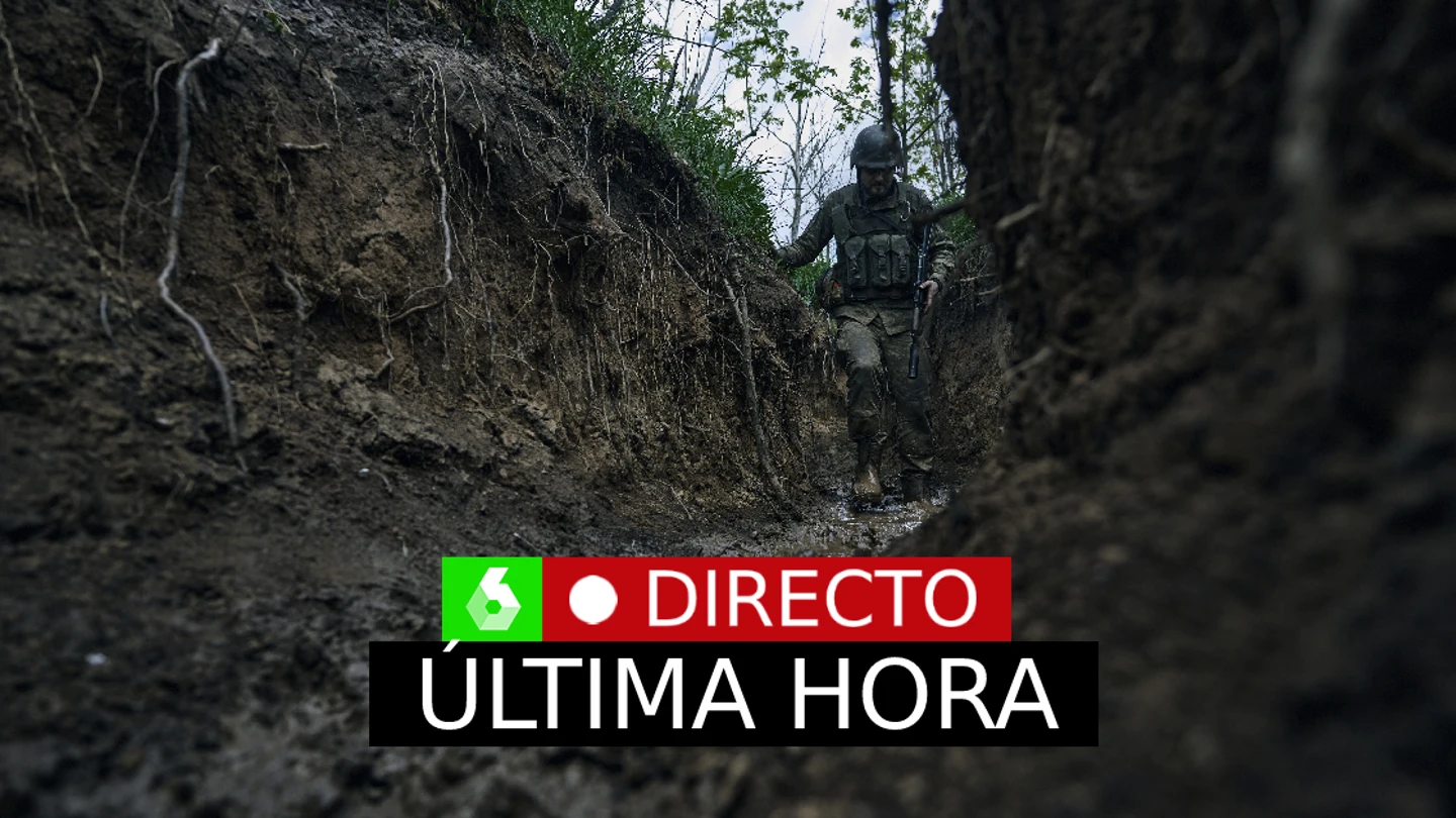 Un soldado ucraniano en una trinchera en Donetsk, Ucrania Un soldado ucraniano en una trinchera en Donetsk, Ucrania