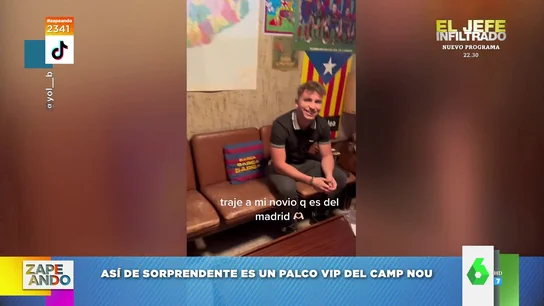 Así son los palcos VIP del estadio Camp Nou del Barcelona Así son los palcos VIP del estadio Camp Nou del Barcelona