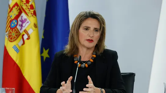 La ministra Teresa Ribera. Teresa Ribera, ministra. PSOE