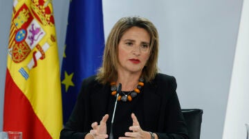 La ministra Teresa Ribera. 
