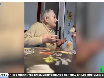 El enfado de una señora de 92 años cuando su hija no le permite beberse un chupito tras la cena