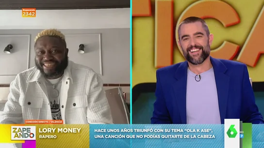 La confesión de Lory Money, creador del tema 'Ola k ase', en Zapeando: "La música me ha cambiado la vida" La confesión de Lory Money, creador del tema 'Ola k ase', en Zapeando: "La música me ha cambiado la vida"