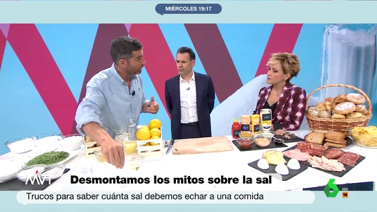 ¿Cómo rectificar la comida si te pasas de sal? Los trucos definitivos del nutricionista de Pablo Ojeda ¿Cómo rectificar la comida si te pasas de sal? Los trucos definitivos del nutricionista de Pablo Ojeda