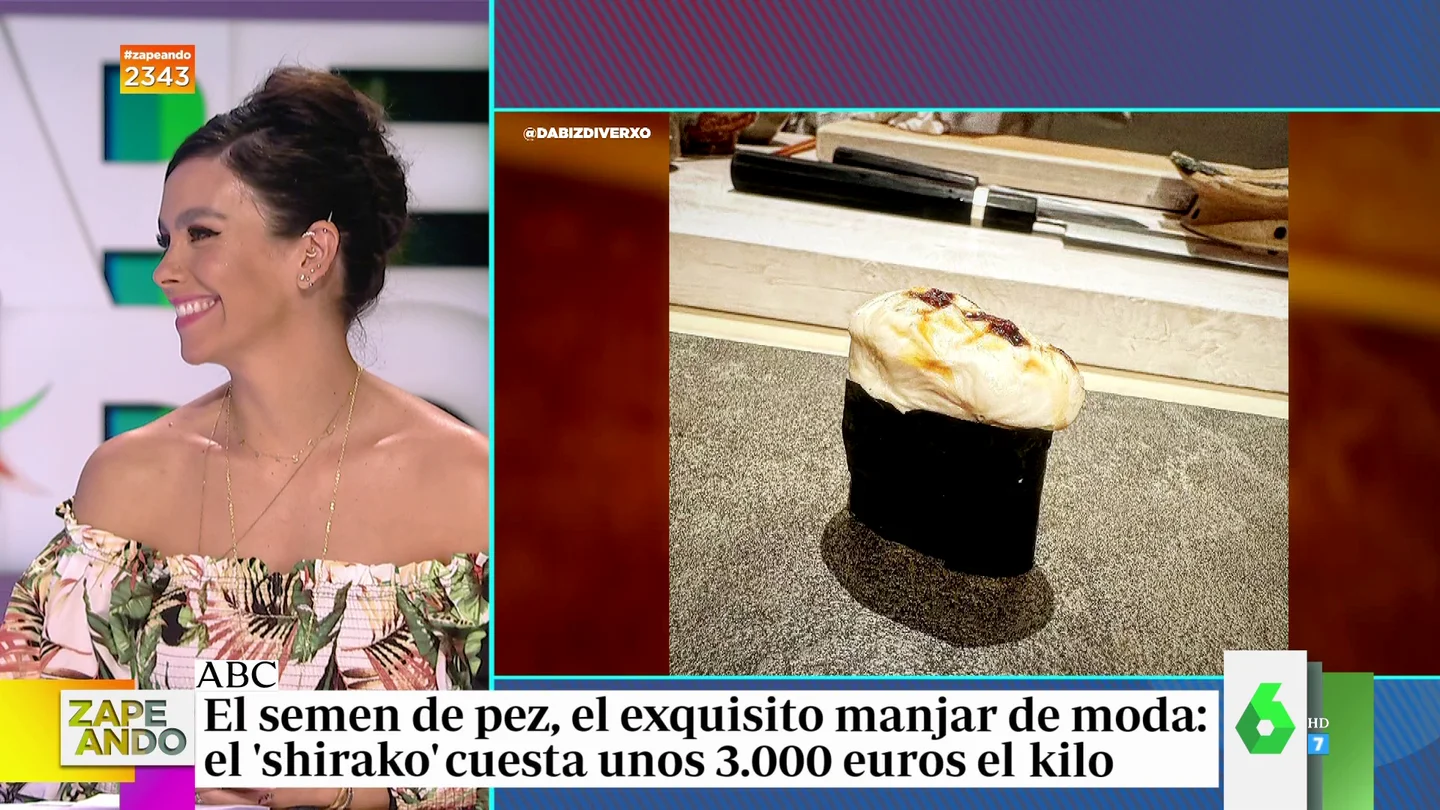 Cristina Pedroche confiesa haber probado el semen de pez que cocina Dabiz Muñoz Cristina Pedroche confiesa haber probado el semen de pez que cocina Dabiz Muñoz