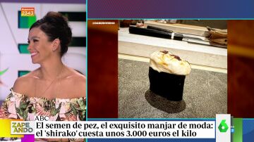 Cristina Pedroche confiesa haber probado el semen de pez que cocina Dabiz Muñoz
