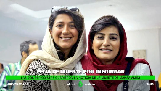Irán podría condenar a muerte a las dos periodistas que revelaron la muerte de Mahsa Amini Irán podría condenar a muerte a las dos periodistas que revelaron la muerte de Mahsa Amini