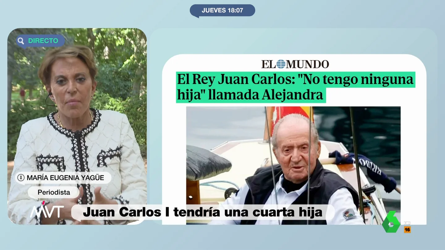 María Eugenia Yagüe interviene en Más Vale Tarde María Eugenia Yagüe interviene en Más Vale Tarde