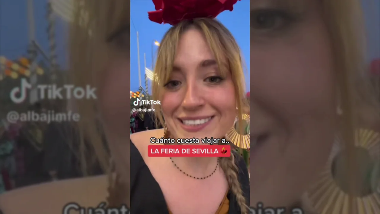 Una joven desvela en TikTok lo que le ha costado ir a la Feria de Abril de Sevilla 2023: "Como irte a Tailandia"
