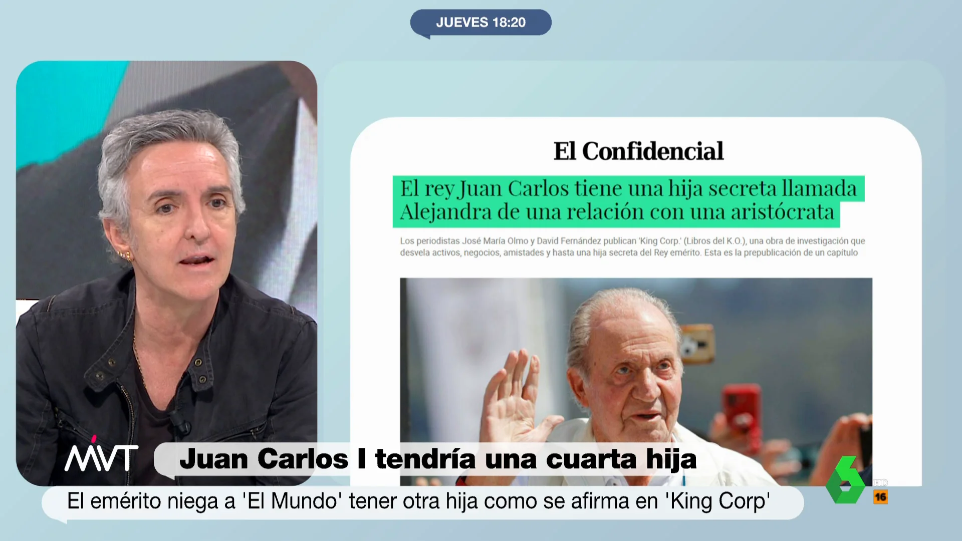  La dura crítica de Ramoncín a Juan Carlos I: "De emérito poco, que eso es una persona que conserva sus honores"