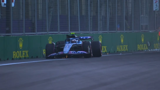 Pierre Gasly, contra el muro Pierre Gasly, contra el muro