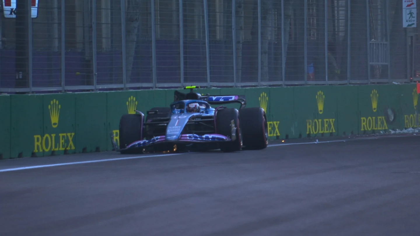 Pierre Gasly, contra el muro Pierre Gasly, contra el muro