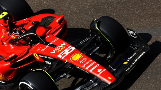 Carlos Sainz, en el Ferrari Carlos Sainz, en el Ferrari
