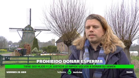 La Justicia neerlandesa ordena a un donante masivo con 500 hijos que deje de ofrecer esperma La Justicia neerlandesa ordena a un donante masivo con 500 hijos que deje de ofrecer esperma