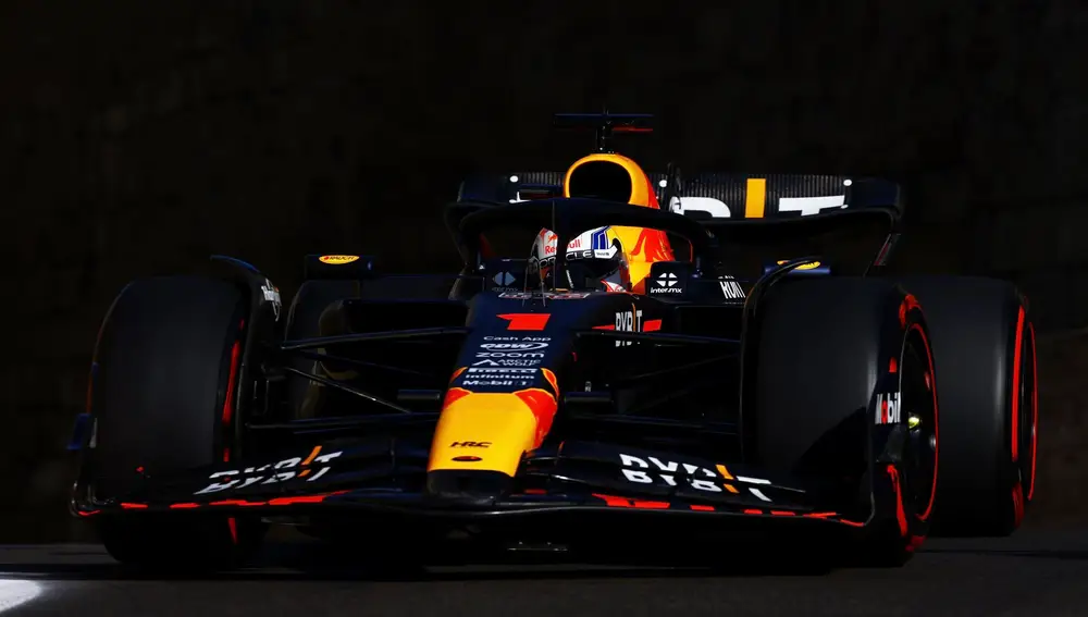 No pudieron frenar los Red Bull a Leclerc
