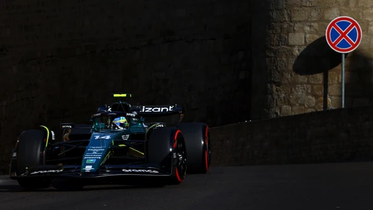 Fernando Alonso, en Bakú Fernando Alonso, en Bakú