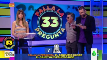 María Gómez y Agustín Jiménez se enfrentan al divertido juego de Falla la pregunta