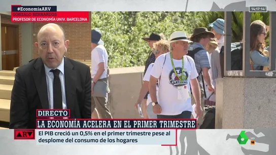 El esperanzador pronóstico de Bernardos: "El PIB de 2019 se alcanzará en el segundo trimestre del 2023" El esperanzador pronóstico de Bernardos: "El PIB de 2019 se alcanzará en el segundo trimestre del 2023"