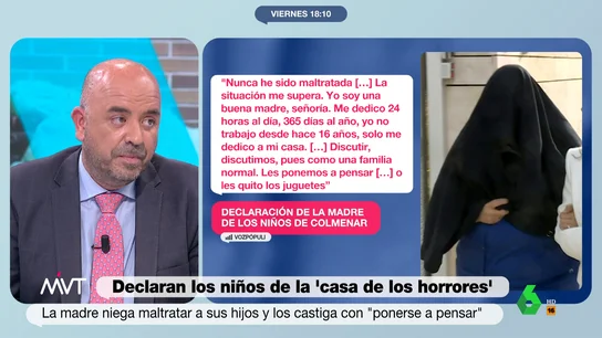 La madre de la 'casa de los horrores' defiende a su marido: "Nunca he sido maltratada; discutimos como una familia normal" La madre de la 'casa de los horrores' defiende a su marido: "Nunca he sido maltratada; discutimos como una familia normal"