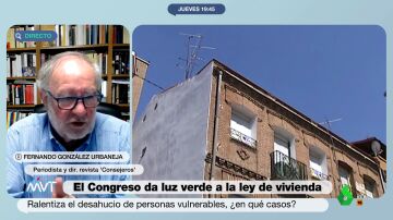 González Urbaneja señala la letra pequeña de la nueva ley de vivienda: "Las desgravaciones fiscales que hay a los que alquilan casas son altas"