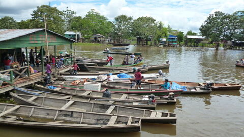 Puerto de Leticia. Colombia