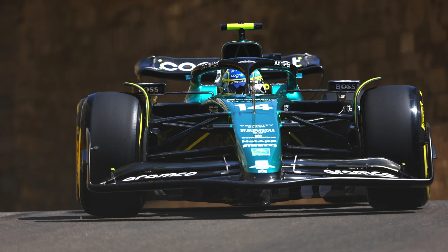 Fernando Alonso en Bakú Fernando Alonso en Bakú