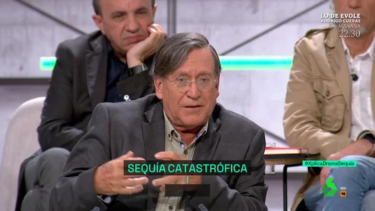 El naturalista Joaquín Araujo insiste: "Hay que incluir el agua en el sistema educativo" El naturalista Joaquín Araujo insiste: "Hay que incluir el agua en el sistema educativo"