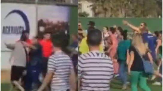 Agresión a un árbitro en prebenjamines Agresión a un árbitro en prebenjamines