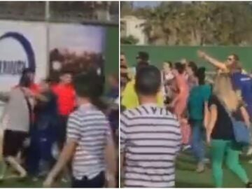 Agresión a un árbitro en prebenjamines