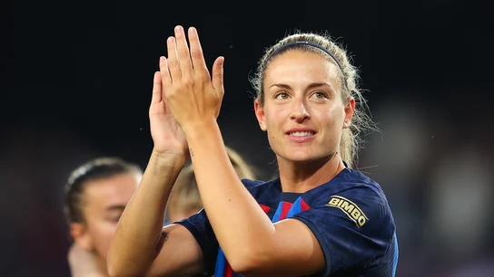 Alexia Putellas, en un partido con el Barça. Alexia Putellas, en un partido con el Barça.