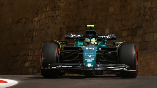 Fernando Alonso, en Bakú Fernando Alonso, en Bakú
