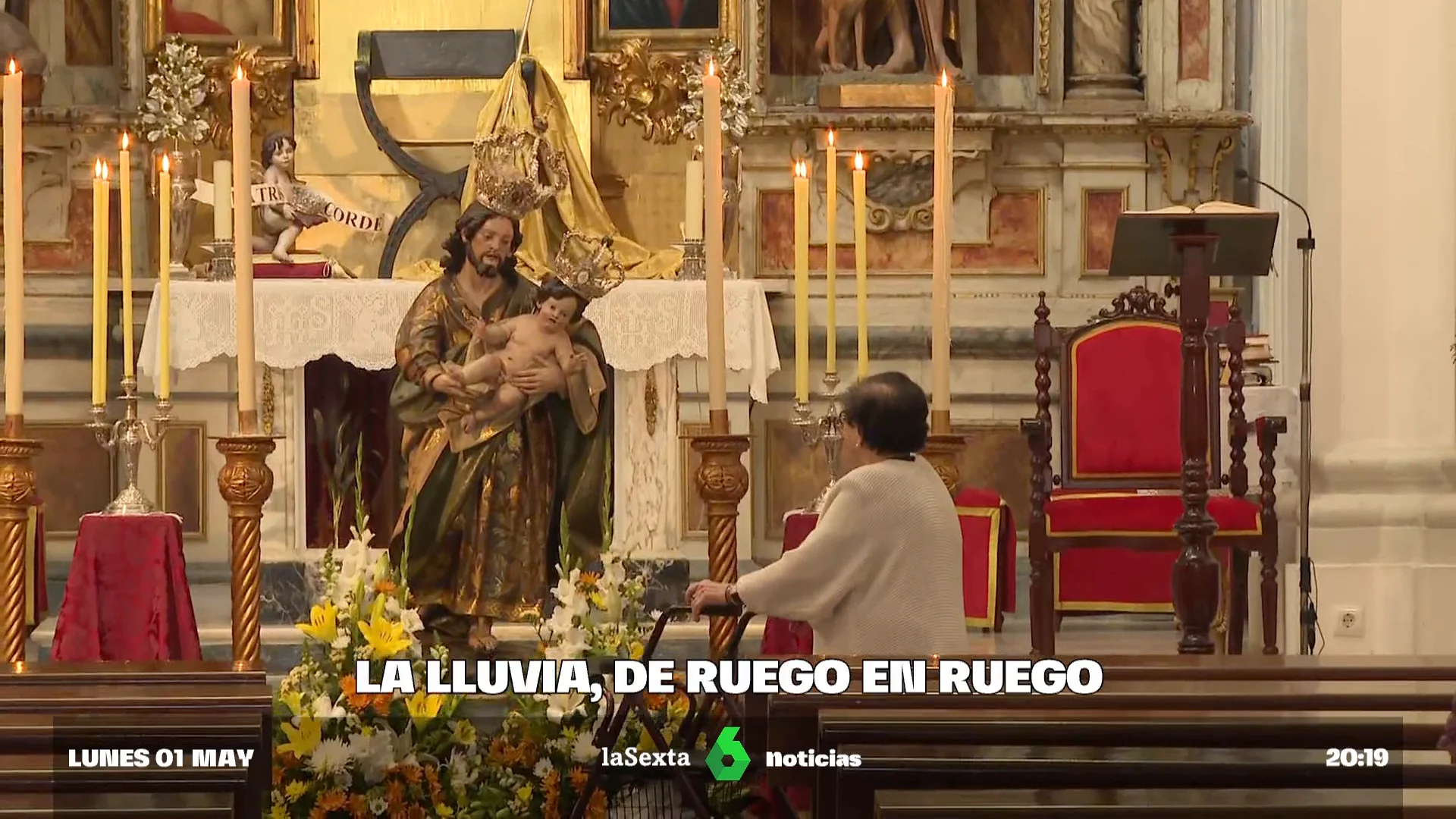 La parroquia gaditana San José celebra misas para rogar que llueva