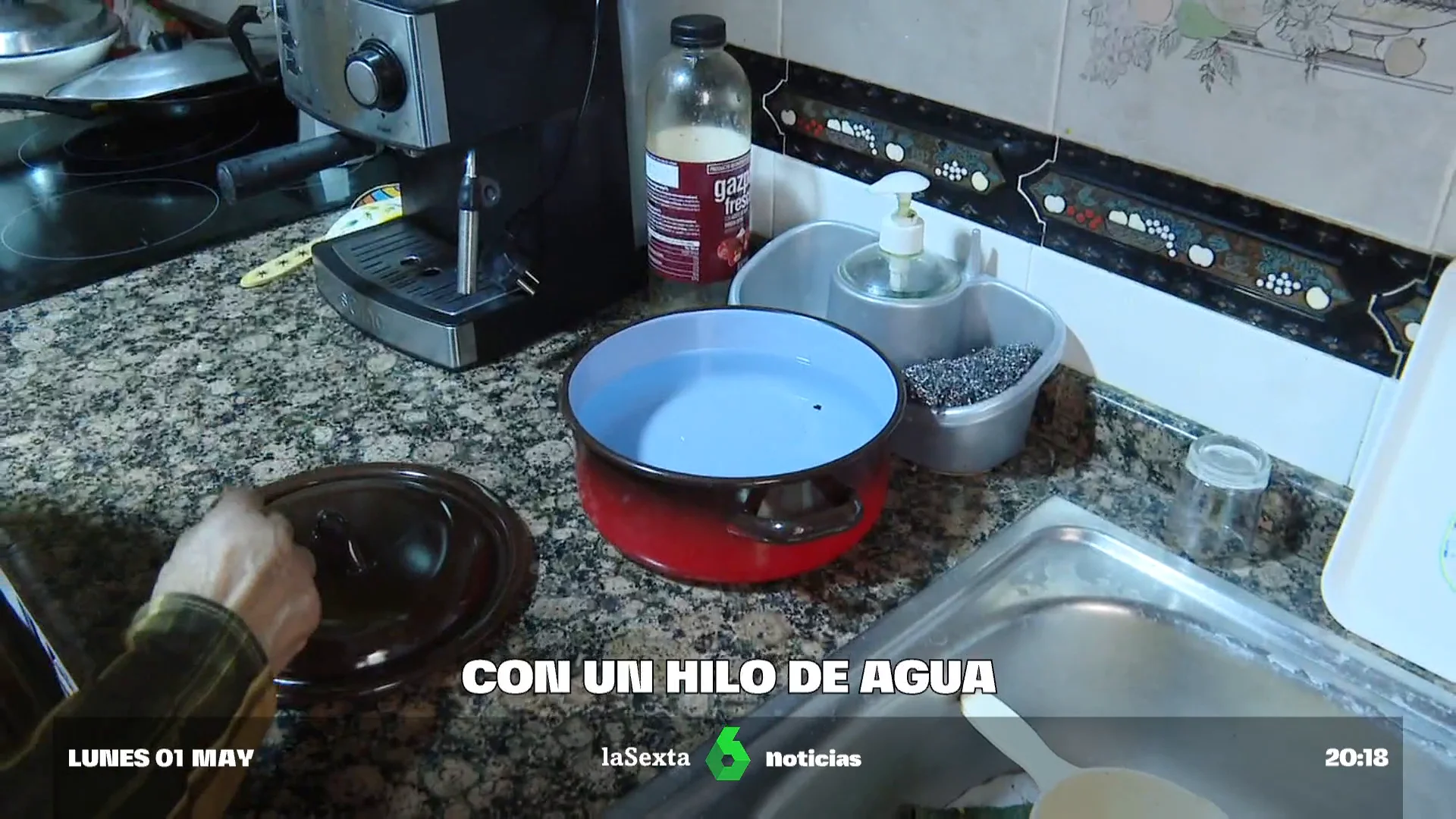 Un pueblo de Granada se queda sin agua por las noches