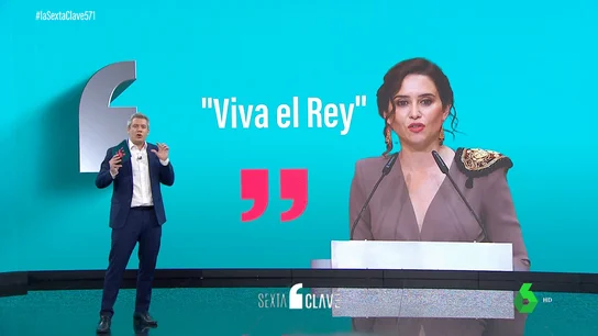 La evolución del discurso de Ayuso: incorpora el "viva el rey" al final de su intervención por el 2 de mayo La evolución del discurso de Ayuso: incorpora el "viva el rey" al final de su intervención por el 2 de mayo