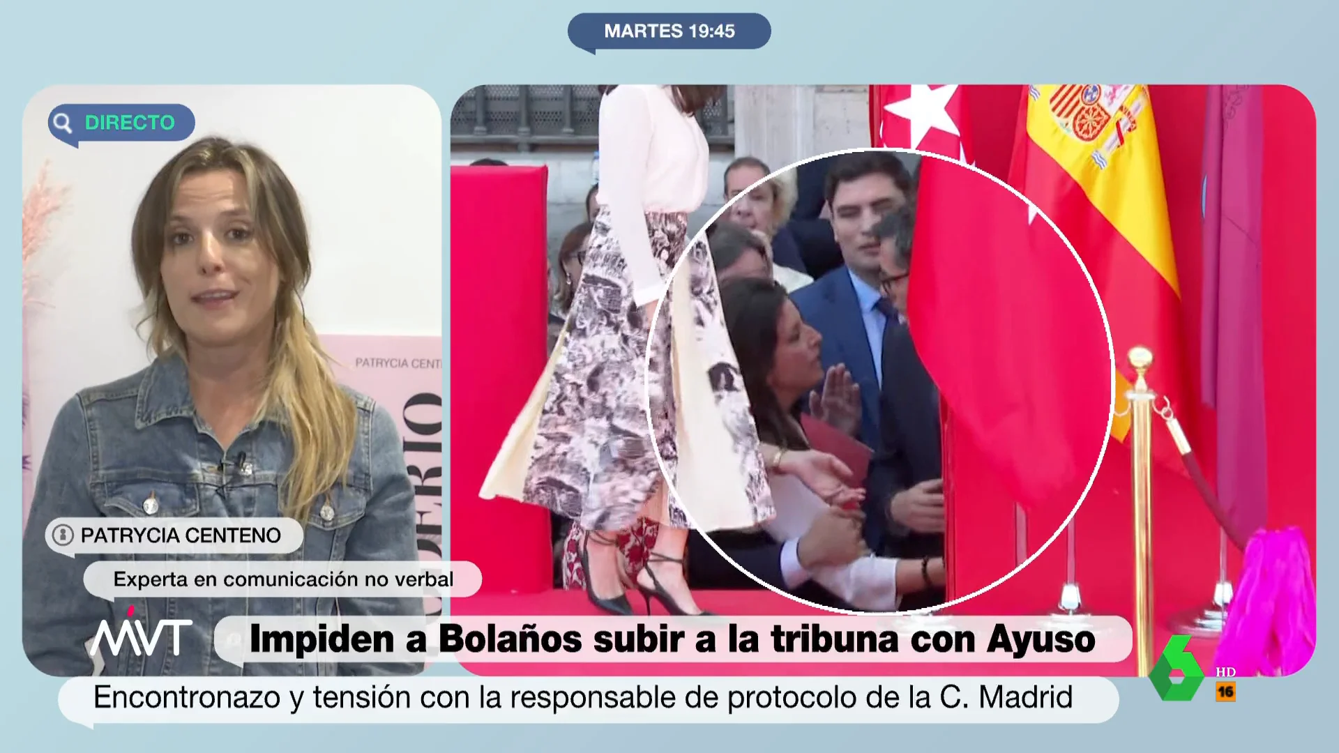 La experta Patrycia Centeno explica la polémica entre Bolaños y Ayuso 