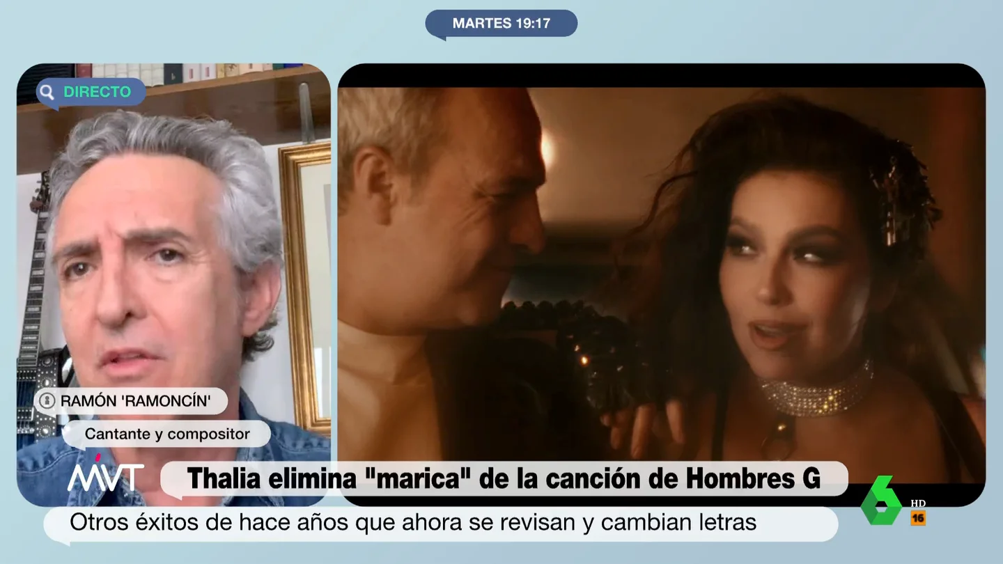 La contundente reflexión de Ramoncín sobre eliminar "marica" de la canción de Hombres G: "Es un pensamiento mojigato" La contundente reflexión de Ramoncín sobre eliminar "marica" de la canción de Hombres G: "Es un pensamiento mojigato"