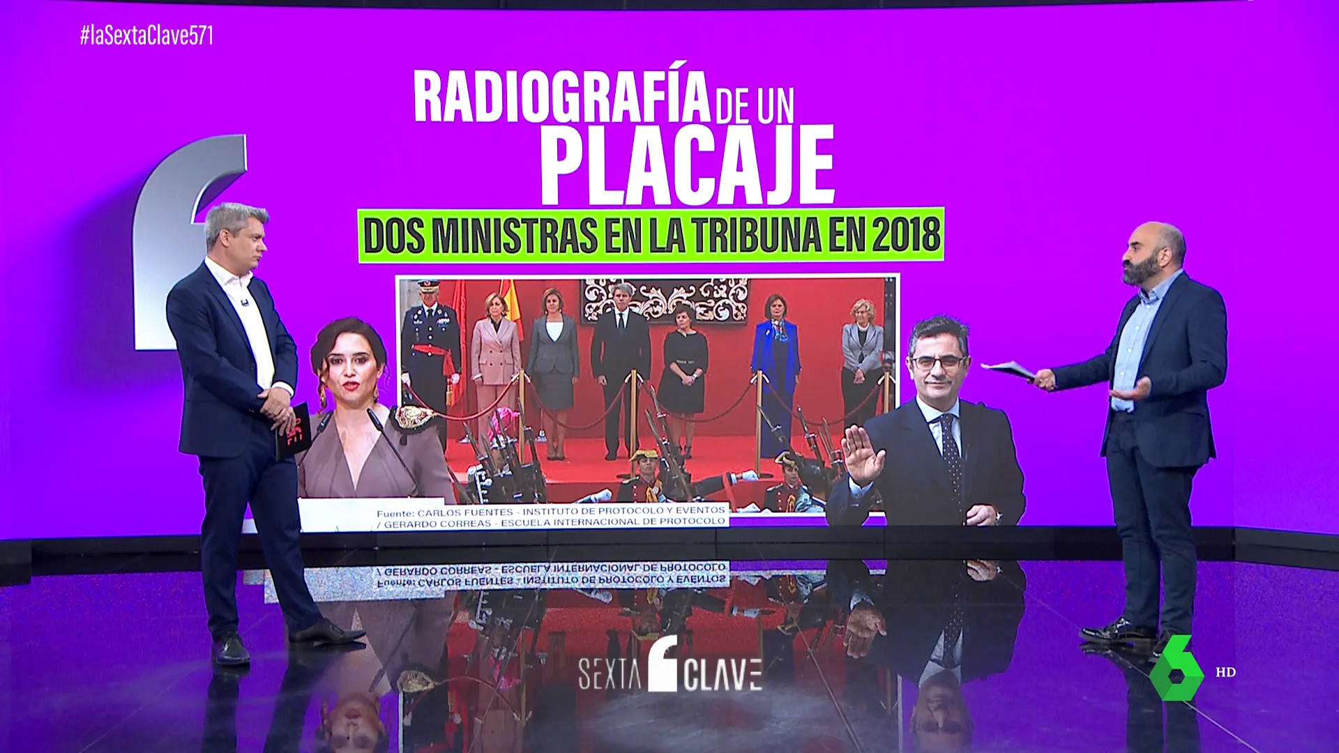 radiografía de un placaje