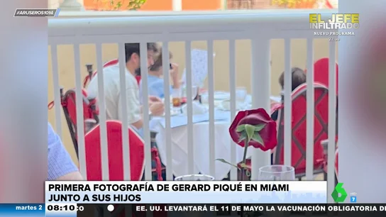Gerard Piqué, con sus hijos en Miami: las primeras imágenes de su reencuentro tras la marcha de Shakira Gerard Piqué, con sus hijos en Miami: las primeras imágenes de su reencuentro tras la marcha de Shakira