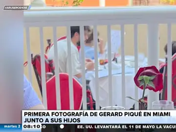 Gerard Piqué, con sus hijos en Miami: las primeras imágenes de su reencuentro tras la marcha de Shakira
