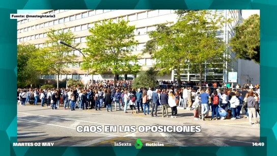 "Caos, desorganización, esperpento...": opositores y sindicatos claman contra las oposiciones catalanas "Caos, desorganización, esperpento...": opositores y sindicatos claman contra las oposiciones catalanas