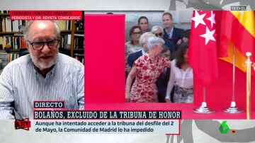 "Es un espectáculo fascinante": la sorpresa de González Urbaneja al ver cómo la Comunidad de Madrid impide a Félix Bolaños subir a la tribuna