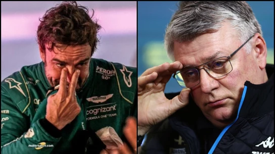 Fernando Alonso y Otmar Szafnauer Fernando Alonso y Otmar Szafnauer