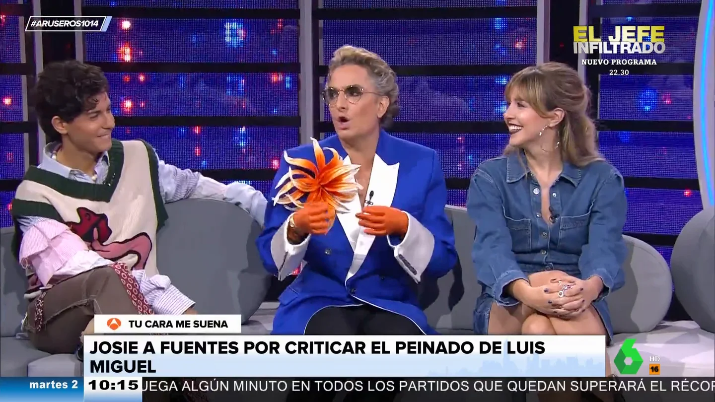 El dardo de Josie a Manel Fuentes: "Tienes que volver a nacer para entender un look de Luis Miguel" El dardo de Josie a Manel Fuentes: "Tienes que volver a nacer para entender un look de Luis Miguel"