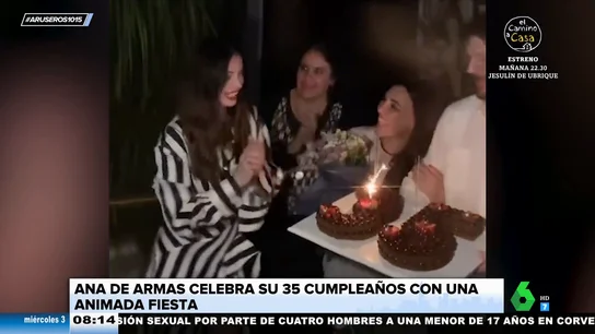 Ana de Armas celebra por todo lo alto su 35º cumpleaños en Cuba con su novio, Paul Boukadakis Ana de Armas celebra por todo lo alto su 35º cumpleaños en Cuba con su novio, Paul Boukadakis
