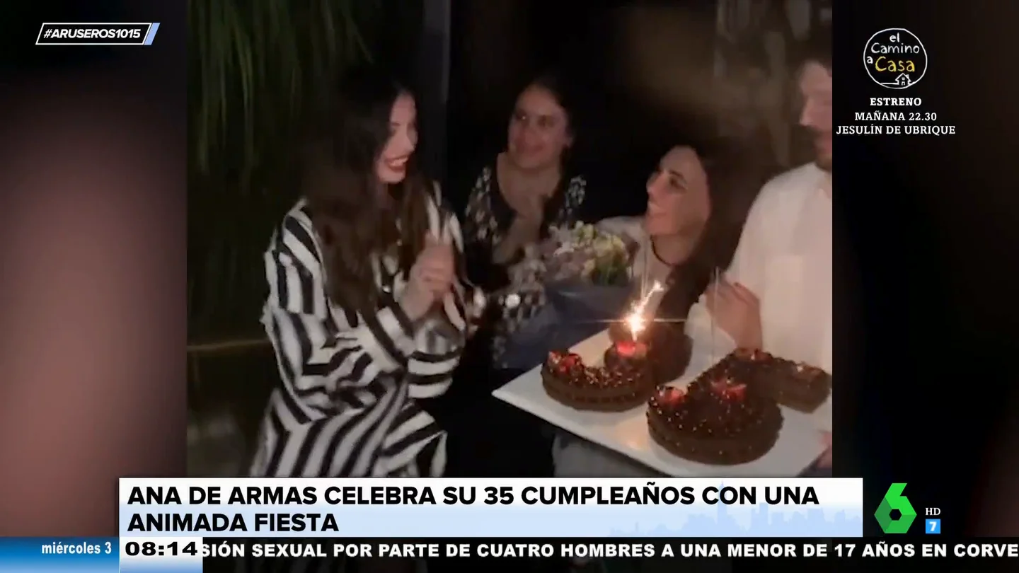 Ana de Armas celebra por todo lo alto su 35º cumpleaños en Cuba con su novio, Paul Boukadakis Ana de Armas celebra por todo lo alto su 35º cumpleaños en Cuba con su novio, Paul Boukadakis