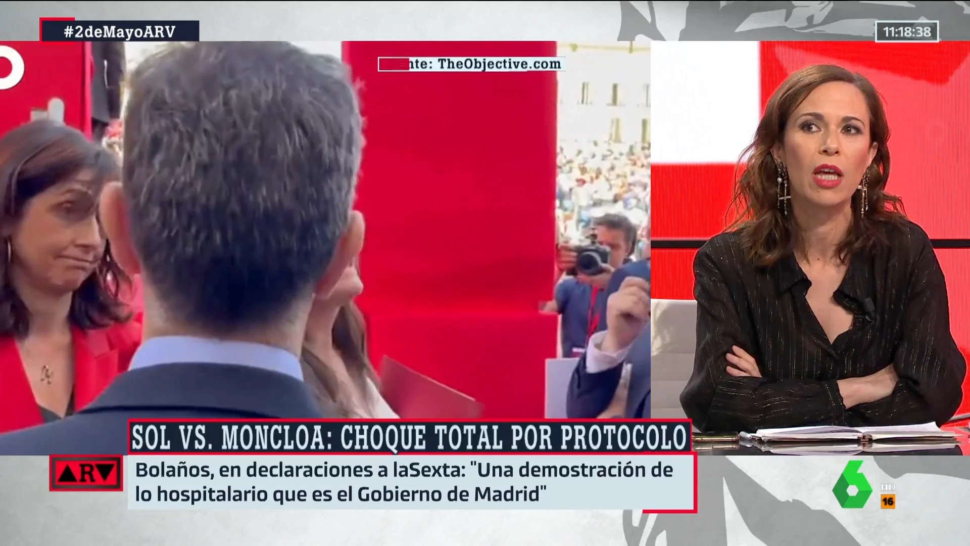 Ángeles Caballero, tras las declaraciones de Ayuso sobre Bolaños: "Es jactarse de una actitud un poco macarra"