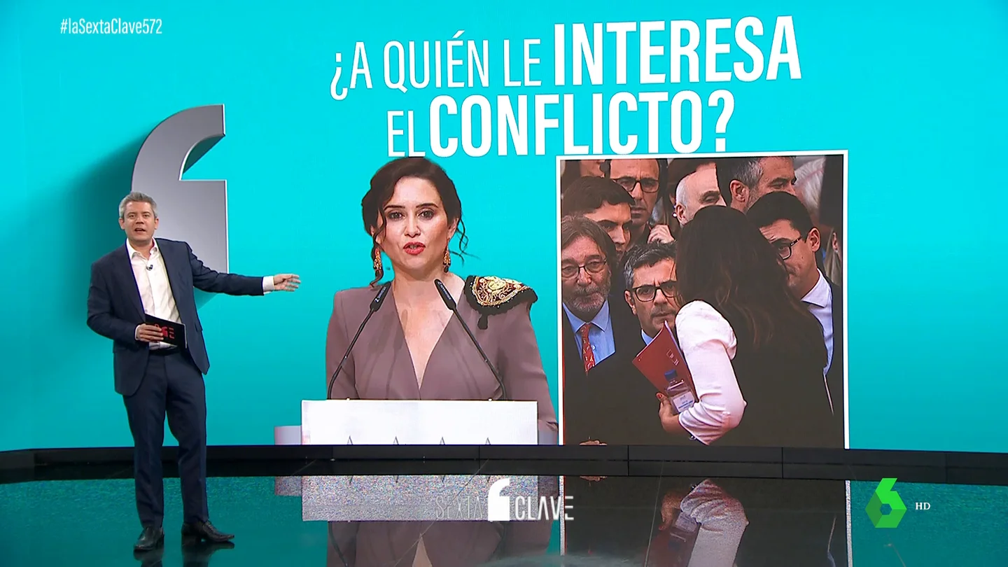 Mientras el PP prefiere no entrar en polémicas, Ayuso vuelve a la carga contra Bolaños para sacar rédito político Mientras el PP prefiere no entrar en polémicas, Ayuso vuelve a la carga contra Bolaños para sacar rédito político