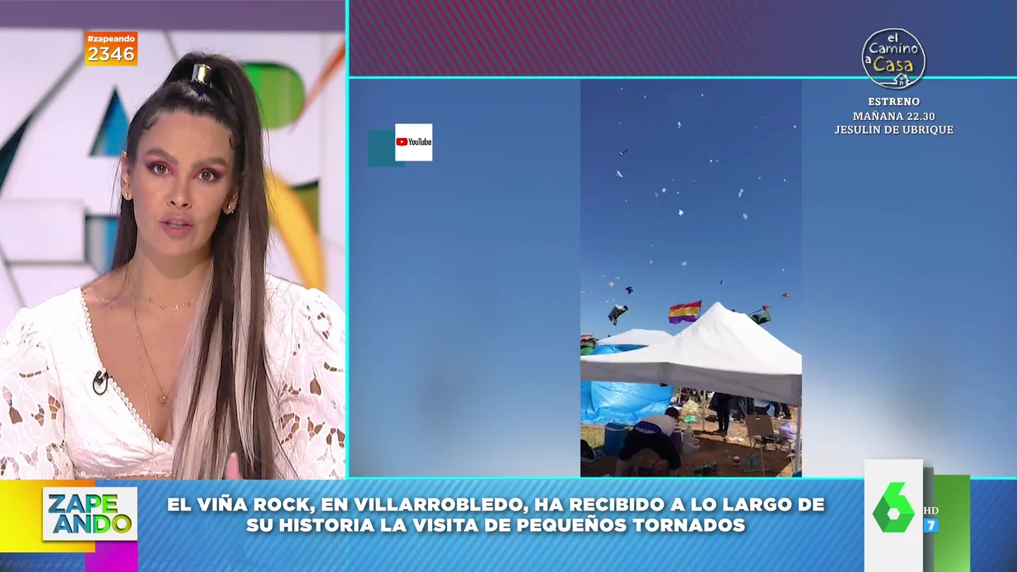 Los vídeos que demuestran que no es la primera vez que se produce un tornado en el Viña Rock Los vídeos que demuestran que no es la primera vez que se produce un tornado en el Viña Rock