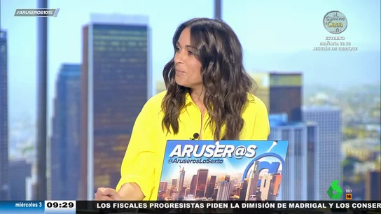 Alfonso Arús pone en un aprieto a Patricia Benítez al preguntarle por el chico que la ha ayudado en su "mudanza porno" Alfonso Arús pone en un aprieto a Patricia Benítez al preguntarle por el chico que la ha ayudado en su "mudanza porno"