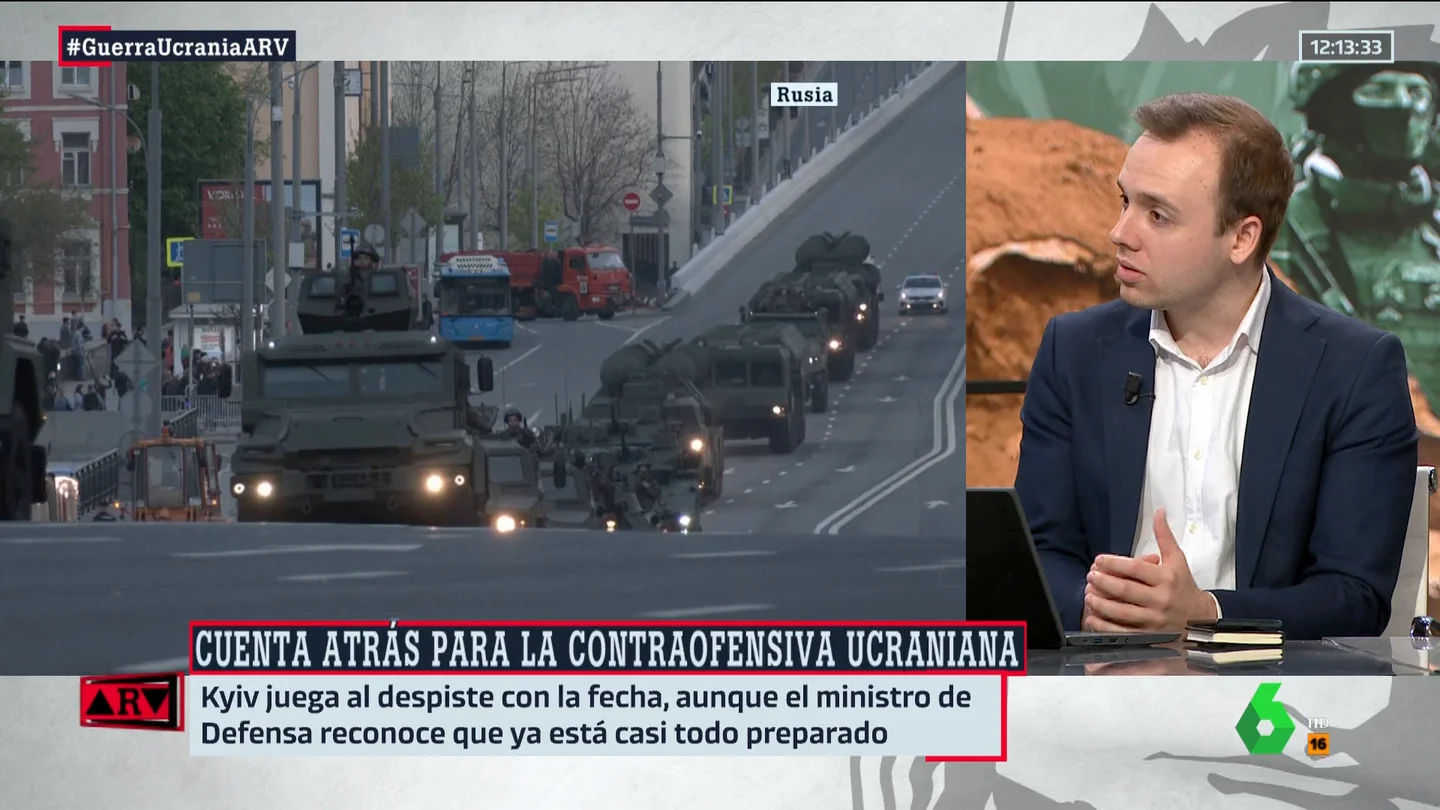 El análisis de Yago Rodríguez sobre la guerra en Ucrania: "Probablemente la ofensiva ya ha comenzado" El análisis de Yago Rodríguez sobre la guerra en Ucrania: "Probablemente la ofensiva ya ha comenzado"